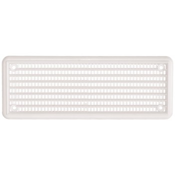 Grelha Ventiladora PVC GVRA-PVC 60x170mm branca 009.0099